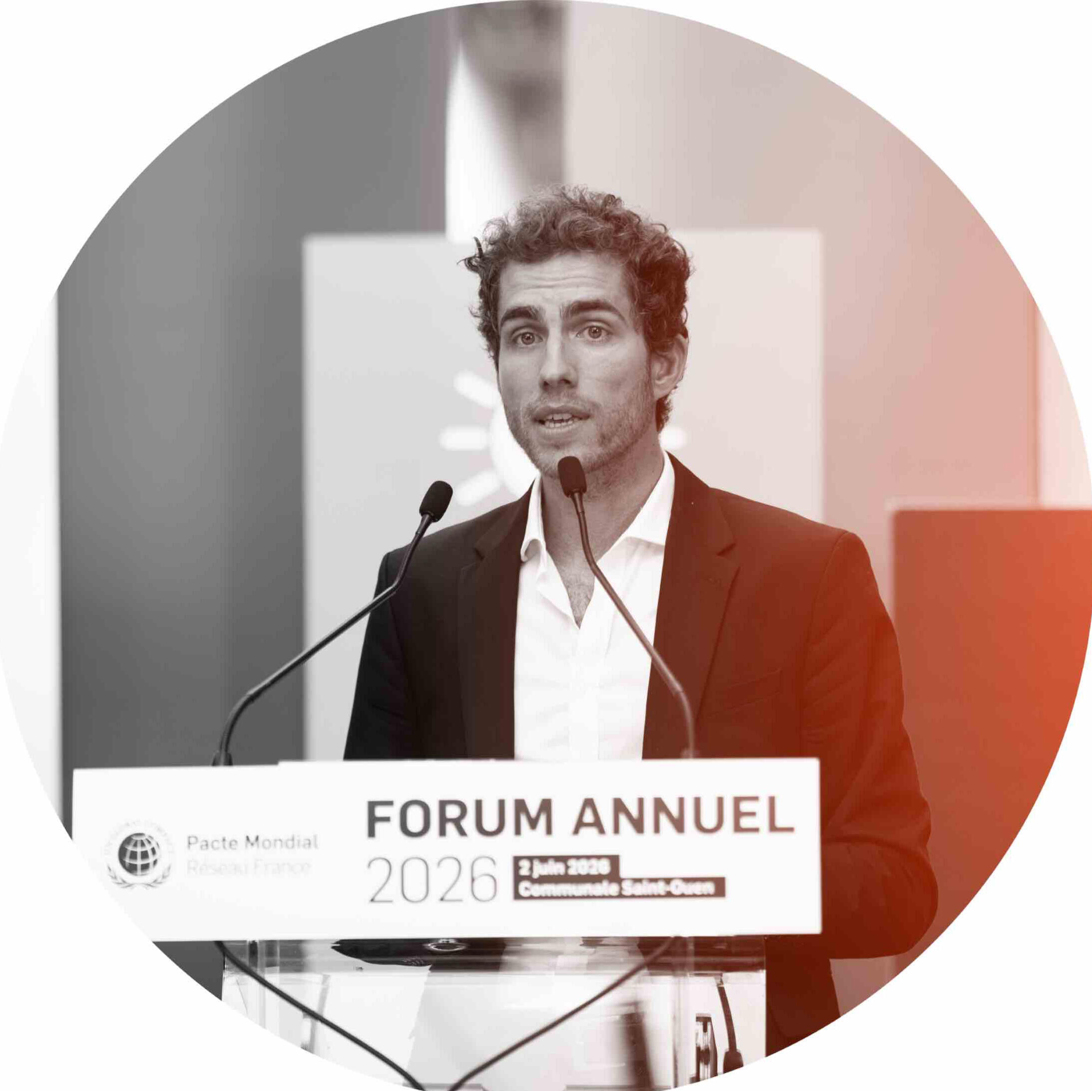Niels de Fraguier - Public Speaker Niels de Fraguier - Speaker event sustainability regeneration